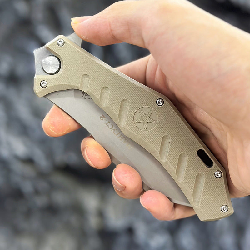 High Hardness HOKC D2 Folding Knife