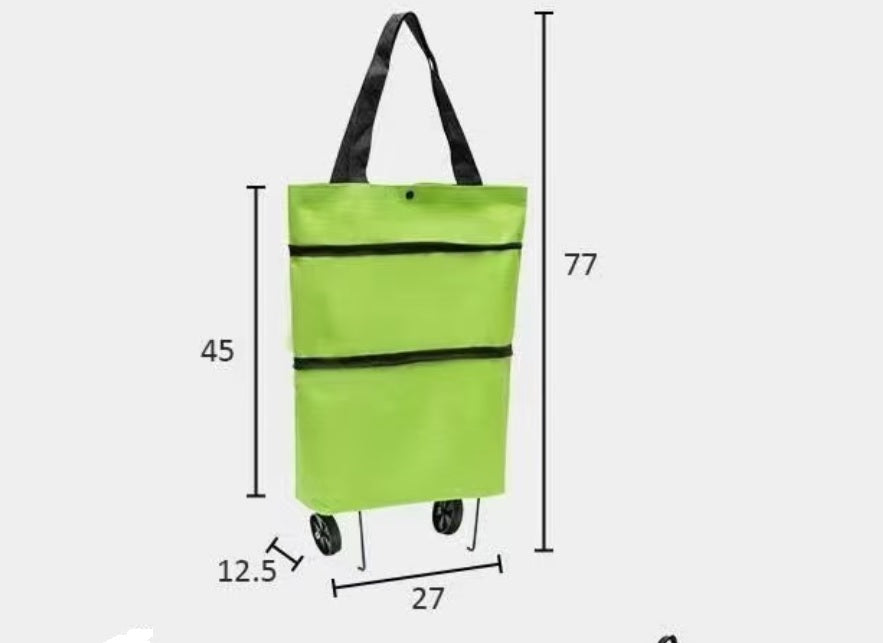 PORTABLE FOLDING OXFORD SHOPPING/TRAVEL PICNIC CASUAL BAGS