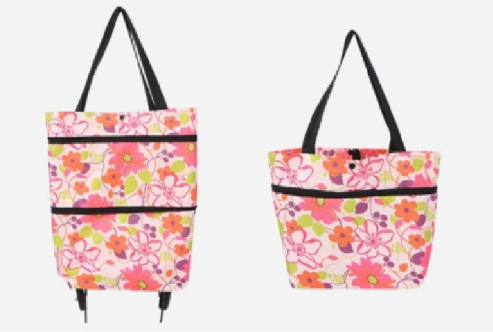 PORTABLE FOLDING OXFORD SHOPPING/TRAVEL PICNIC CASUAL BAGS