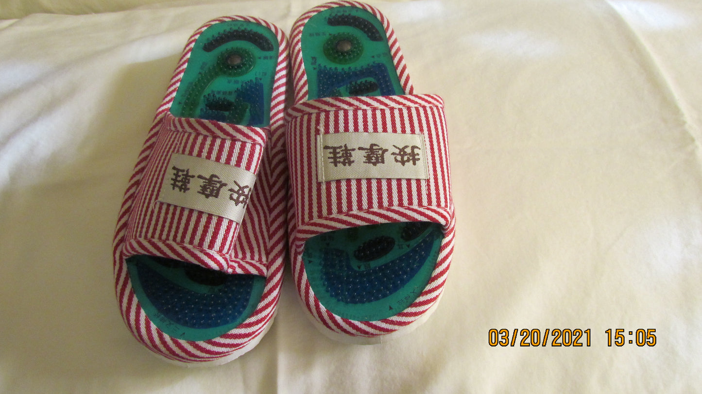 ACCUPUNCTURE SLIPPERS HOME FOOT MASSAGE SHOES