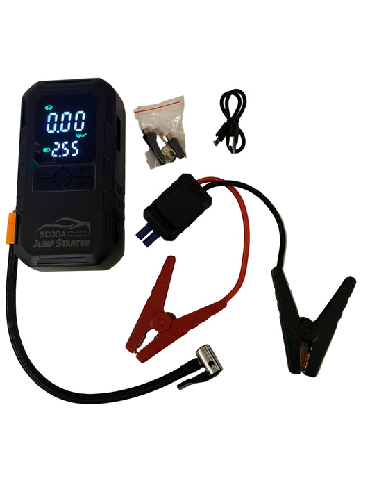 Emergency Car Battery Charger Air Pump