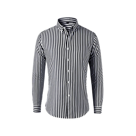 Kids Striped Long Sleeve Shirt - Big Kids Small Size