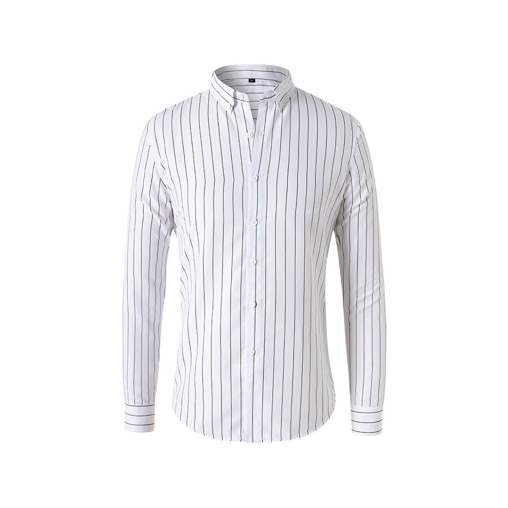Kids Striped Long Sleeve Shirt - Big Kids Small Size