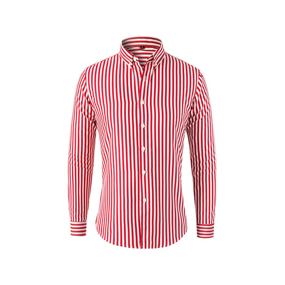 Kids Striped Long Sleeve Shirt - Big Kids Small Size