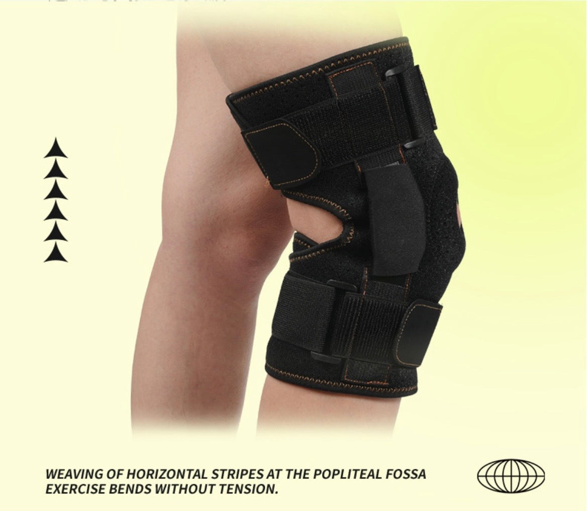 Adjustable Knee Brace - Compression Support for Arthritis & Joint Pain Relief (One Pair)
