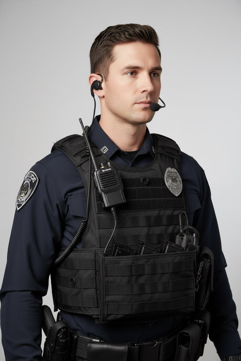 Tactical 3.5mm Walkie Talkie radio earpiece