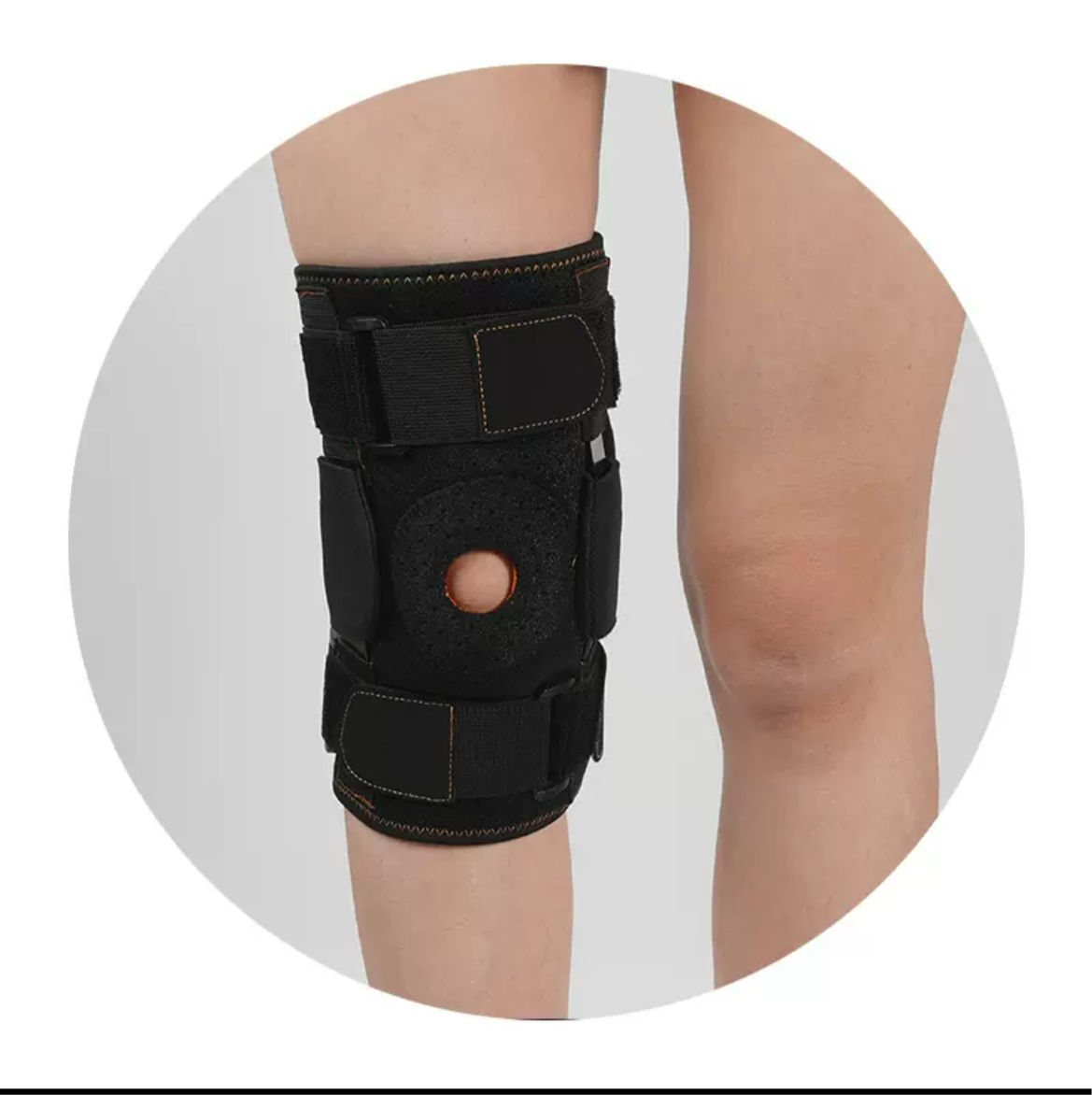 Adjustable Knee Brace - Compression Support for Arthritis & Joint Pain Relief (One Pair)