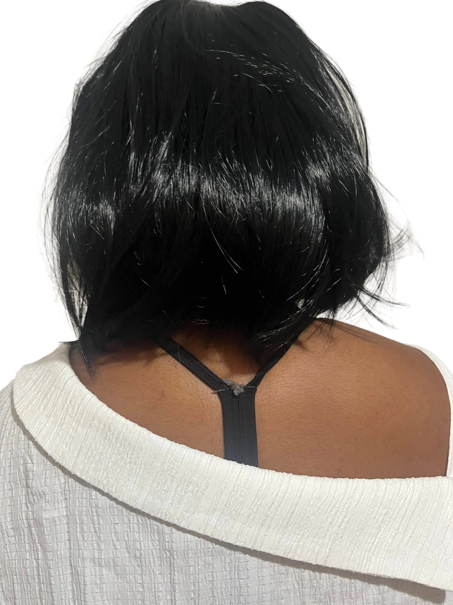 Glueless 12" Front Lace Wig Chemical Fibrer Everyday Style