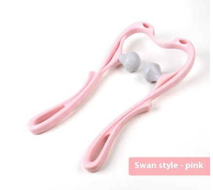 Six-Wheel Neck Massager - Manual Therapeutic Relief Tool