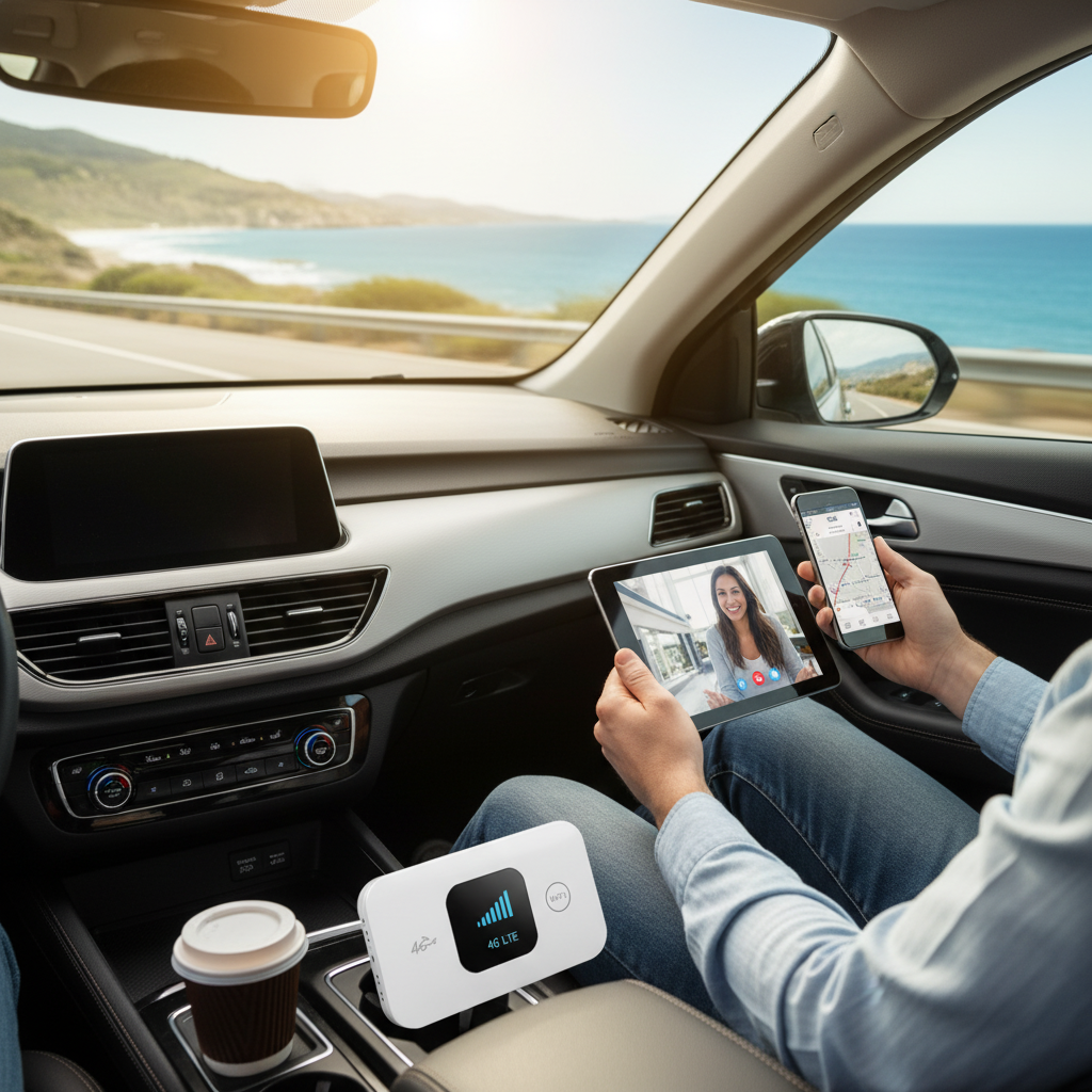 Mobile WiFi Router - Travel and Road Trip